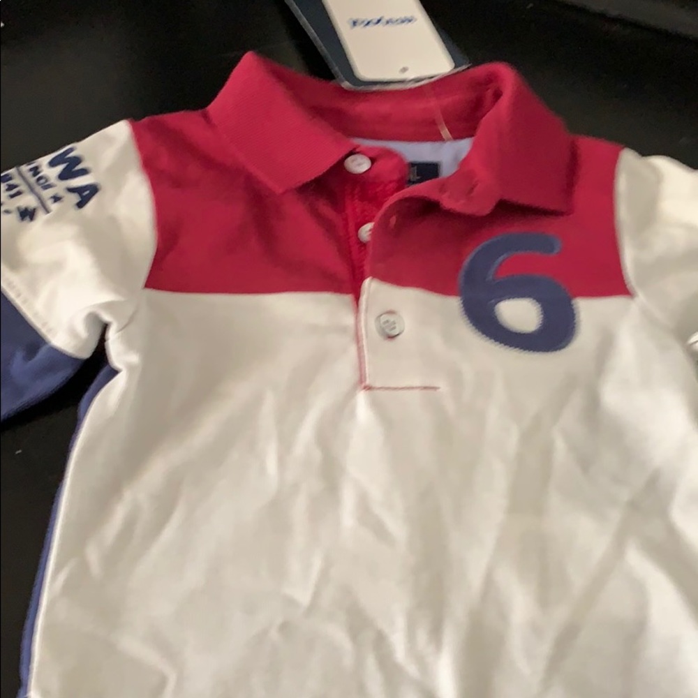 NWT Mayoral Boy’s long sleeve polo 6 mos